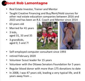 Creative Financing - About Rob